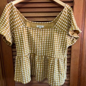 Madewell baby doll top